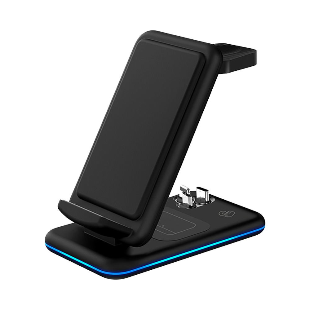 Foldable Magnetic 3 IN 1 Fast Wireless Charger